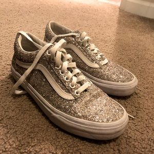 Sparkle vans size 8